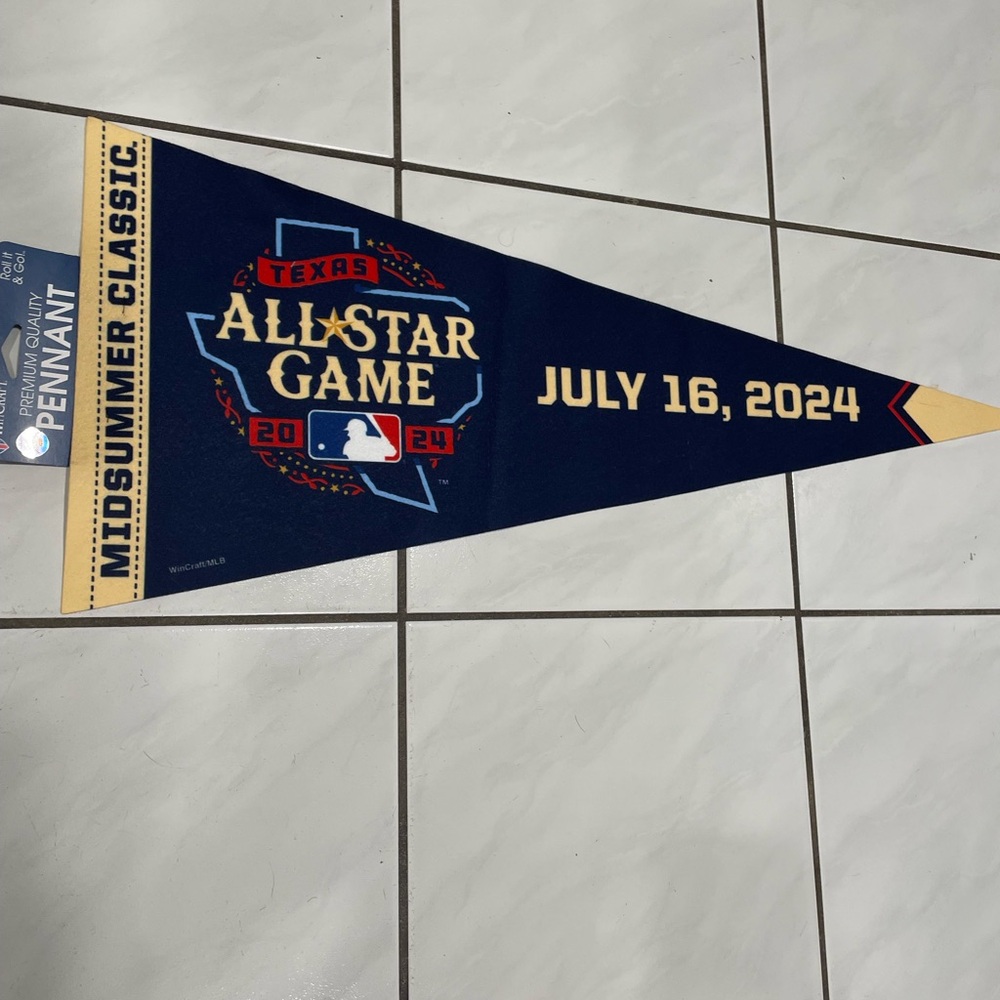 Mlb all star game pennant 2024 mid summer classic Texas stadium
